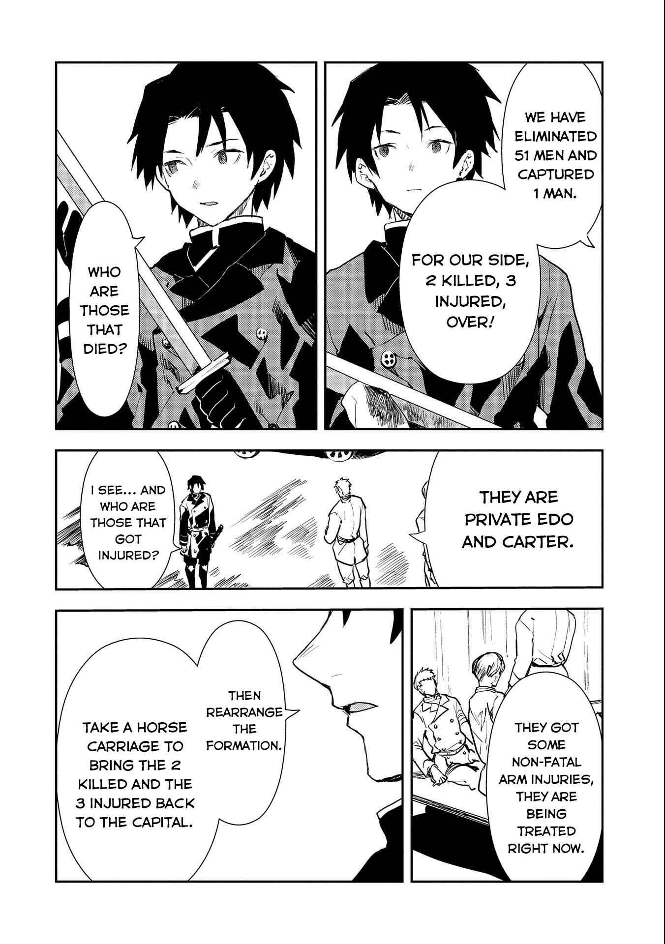 Page 23 Chapter 2 Tensei Shitara Heishi Datta?! - Akai Shinigami to Yobareta Otoko