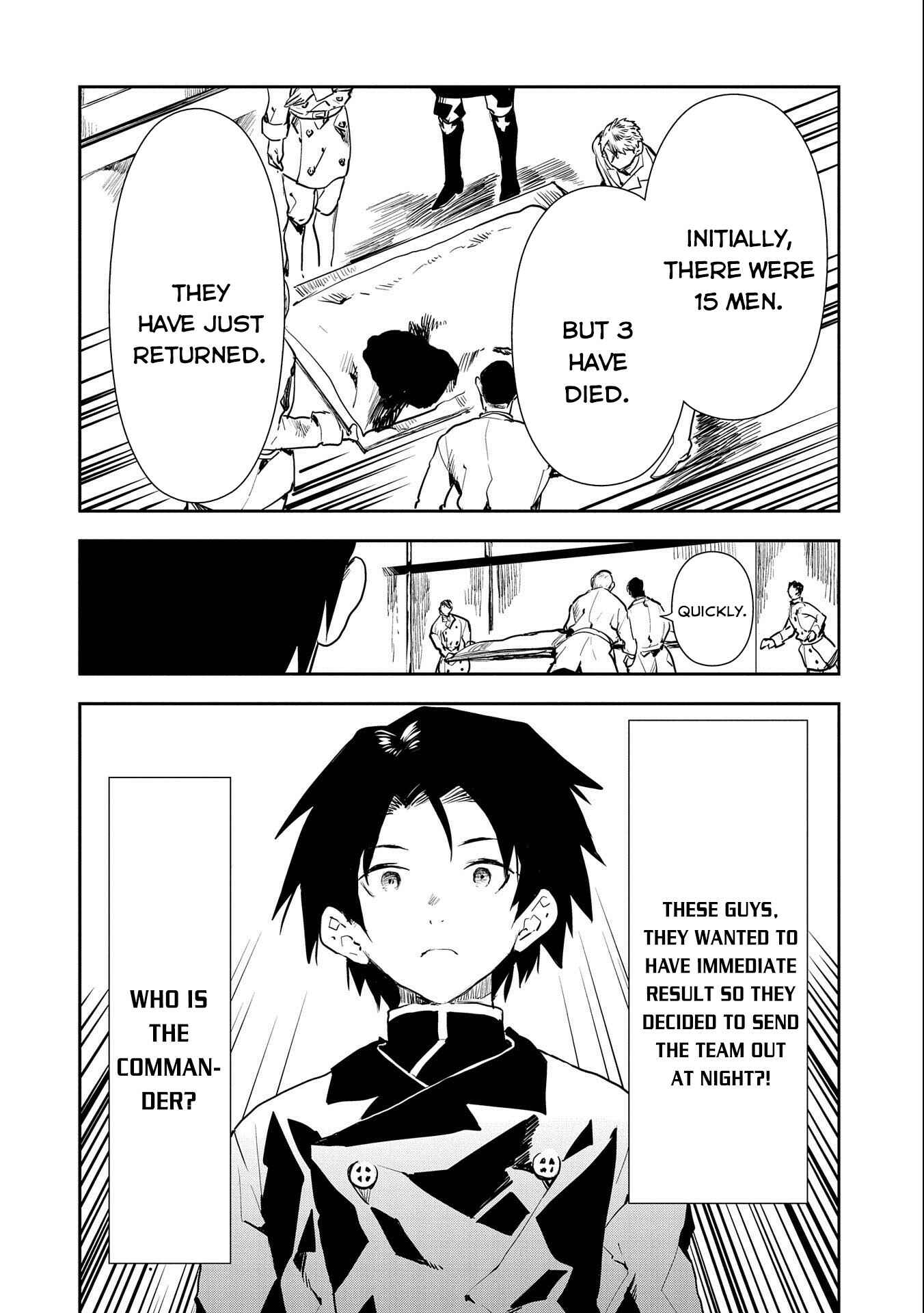 Page 7 Chapter 2 Tensei Shitara Heishi Datta?! - Akai Shinigami to Yobareta Otoko