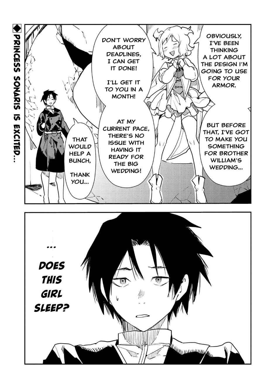 Page 1 Chapter 9.1 Tensei Shitara Heishi Datta?! - Akai Shinigami to Yobareta Otoko