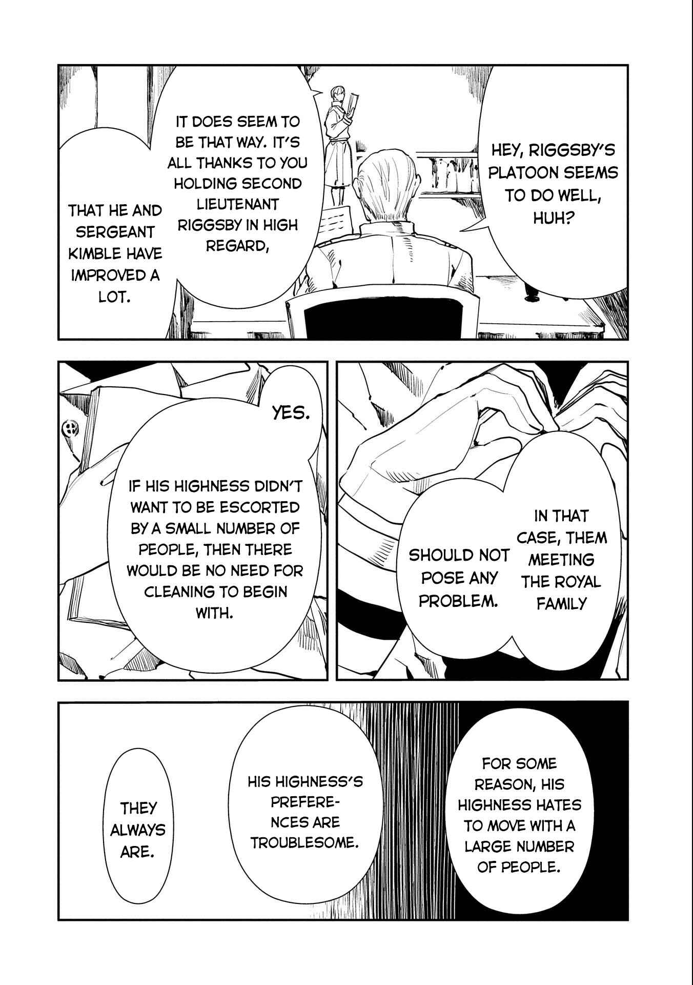 Page 27 Chapter 3 Tensei Shitara Heishi Datta?! - Akai Shinigami to Yobareta Otoko