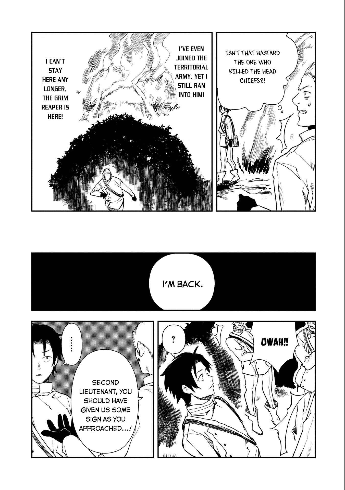 Page 9 Chapter 5 Tensei Shitara Heishi Datta?! - Akai Shinigami to Yobareta Otoko