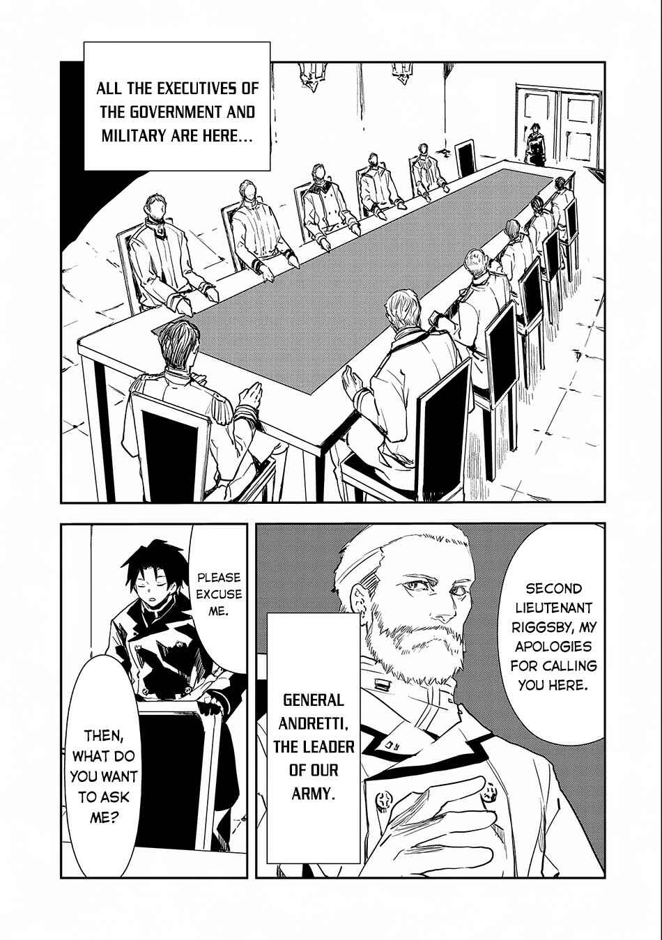 Page 10 Chapter 4 Tensei Shitara Heishi Datta?! - Akai Shinigami to Yobareta Otoko