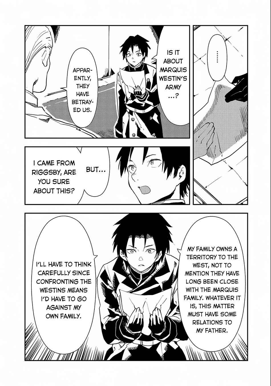 Page 8 Chapter 4 Tensei Shitara Heishi Datta?! - Akai Shinigami to Yobareta Otoko