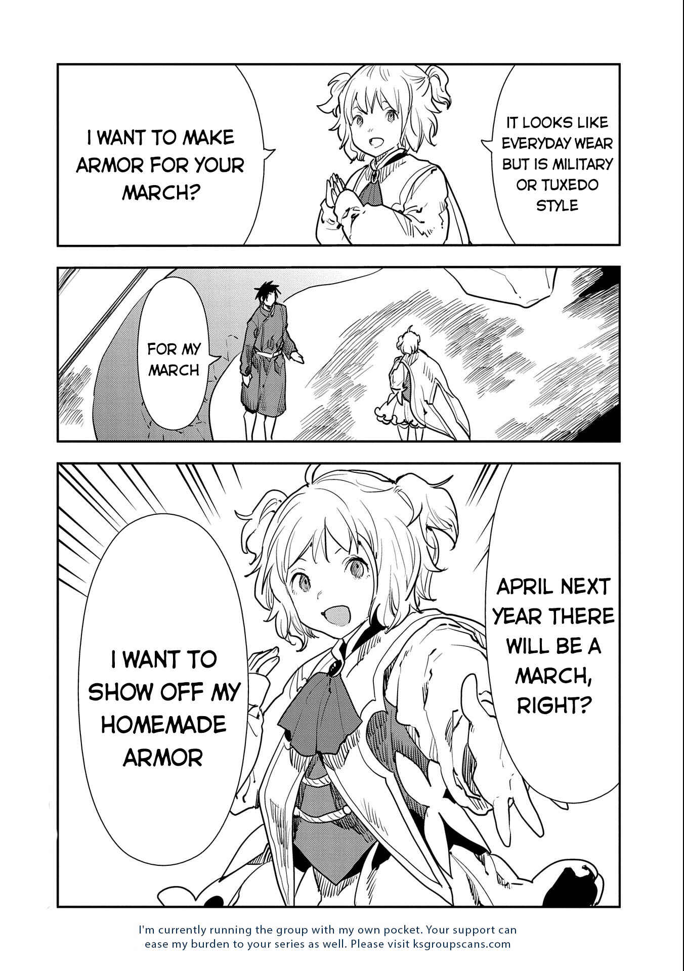 Page 33 Chapter 8 Tensei Shitara Heishi Datta?! - Akai Shinigami to Yobareta Otoko