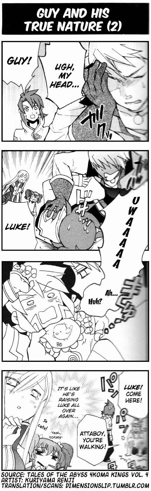 Page 1 Chapter 61 Tales of the Abyss 4koma Kings