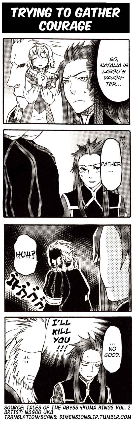 Page 1 Chapter 108 Tales of the Abyss 4koma Kings