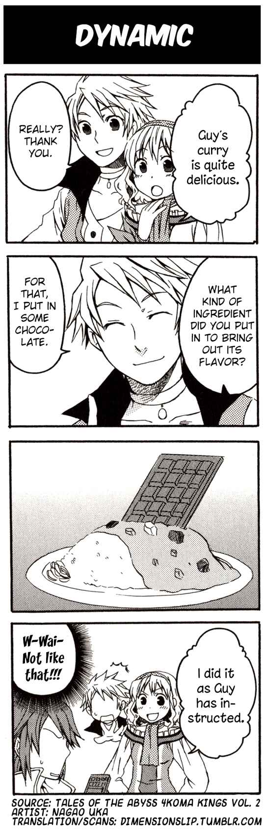 Page 1 Chapter 106 Tales of the Abyss 4koma Kings