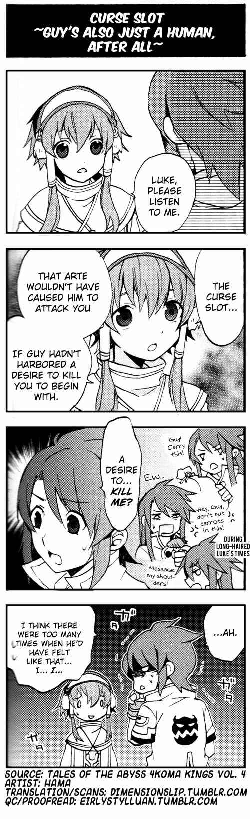 Page 1 Chapter 40 Tales of the Abyss 4koma Kings