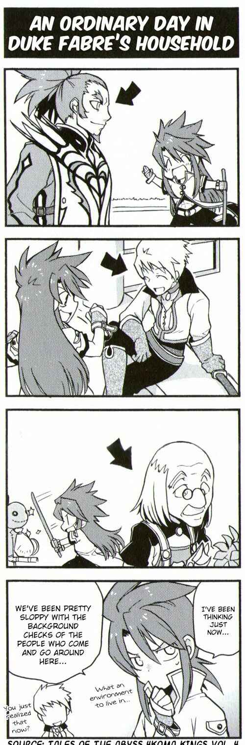Page 1 Chapter 44 Tales of the Abyss 4koma Kings