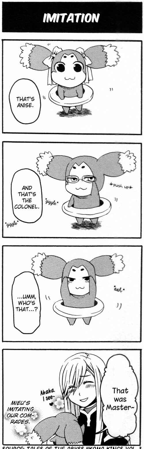 Page 1 Chapter 87 Tales of the Abyss 4koma Kings