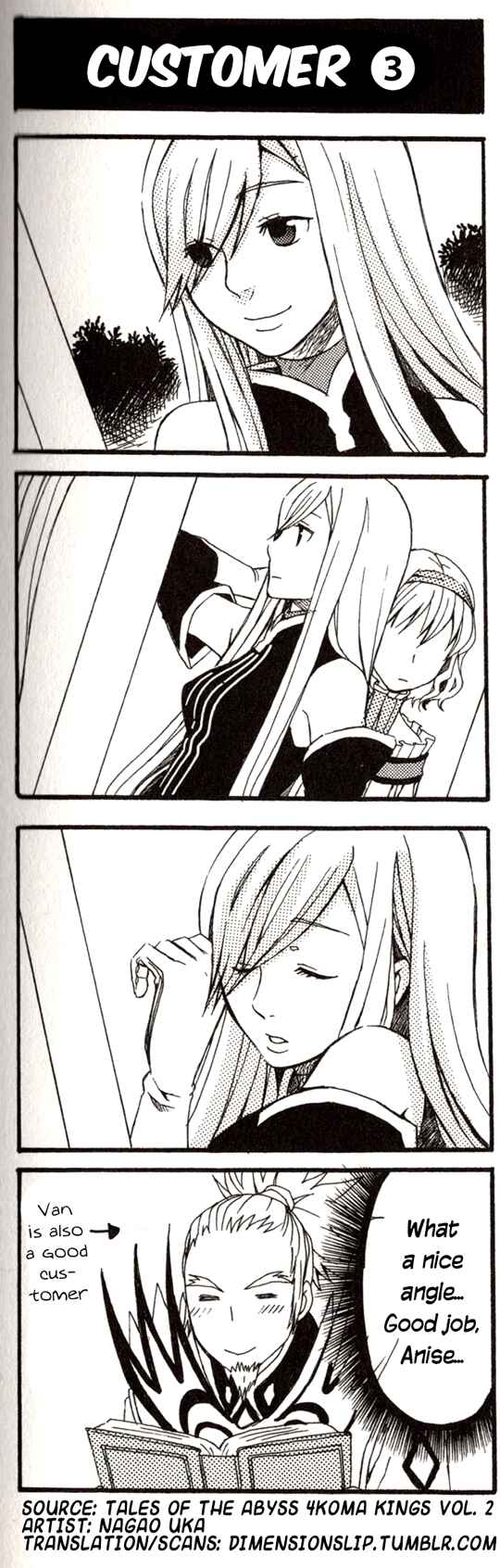 Page 1 Chapter 103 Tales of the Abyss 4koma Kings