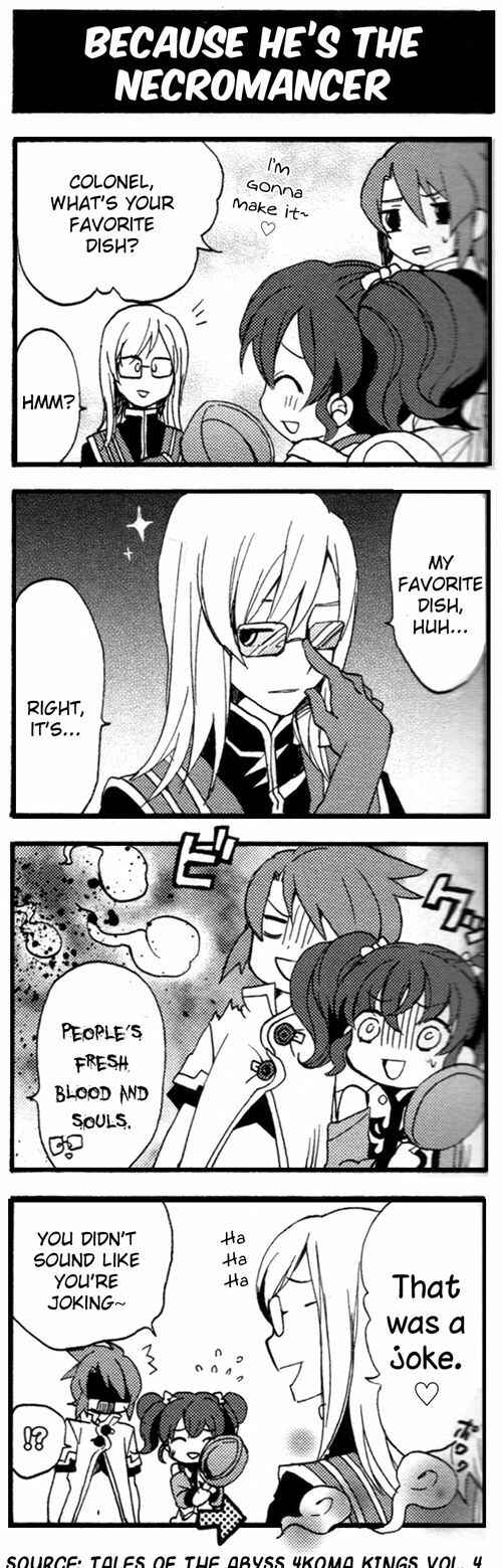 Page 1 Chapter 37 Tales of the Abyss 4koma Kings