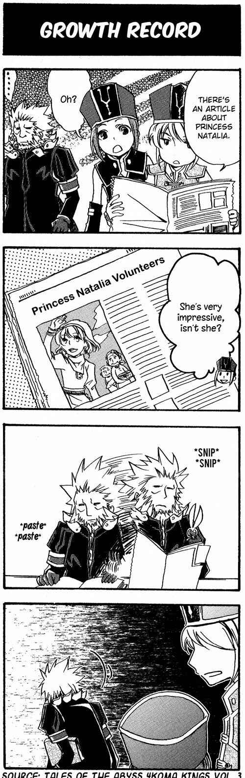 Page 1 Chapter 86 Tales of the Abyss 4koma Kings