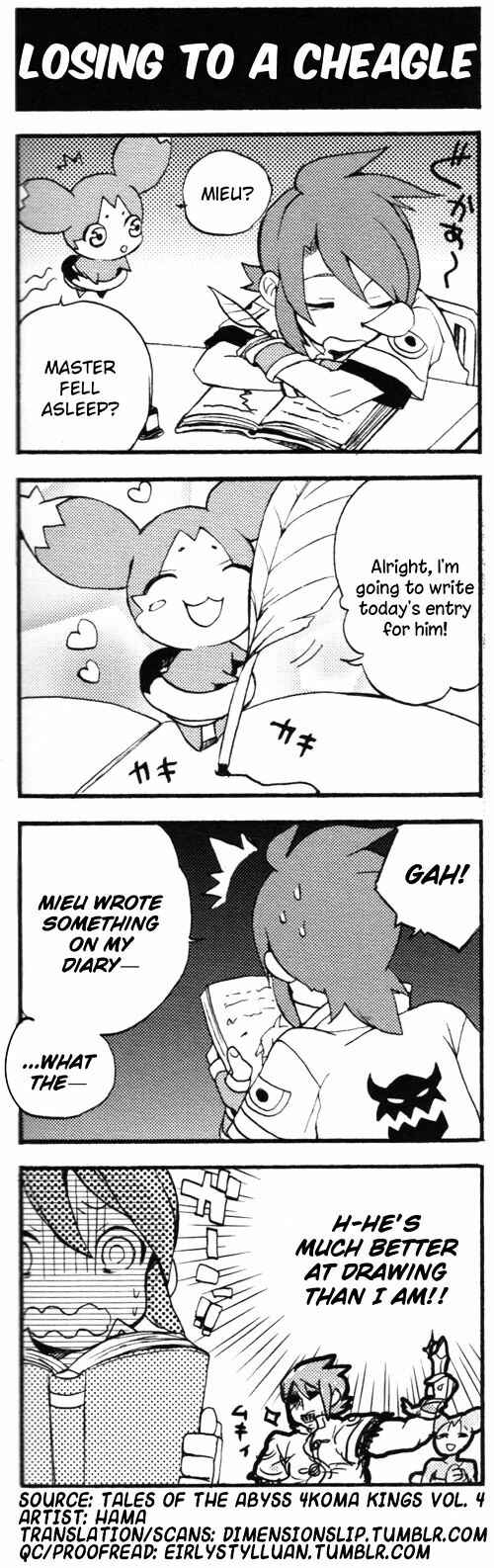 Page 1 Chapter 32 Tales of the Abyss 4koma Kings