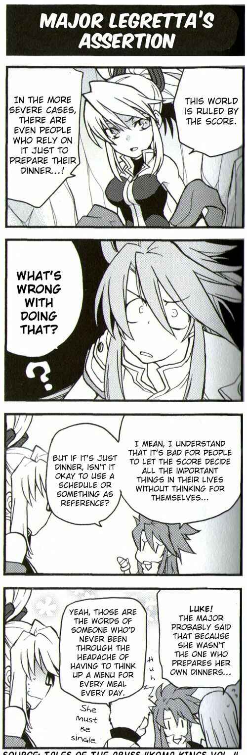 Page 1 Chapter 50 Tales of the Abyss 4koma Kings