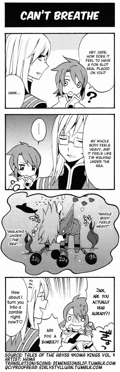 Page 1 Chapter 35 Tales of the Abyss 4koma Kings