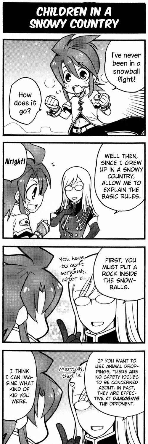 Page 1 Chapter 55 Tales of the Abyss 4koma Kings