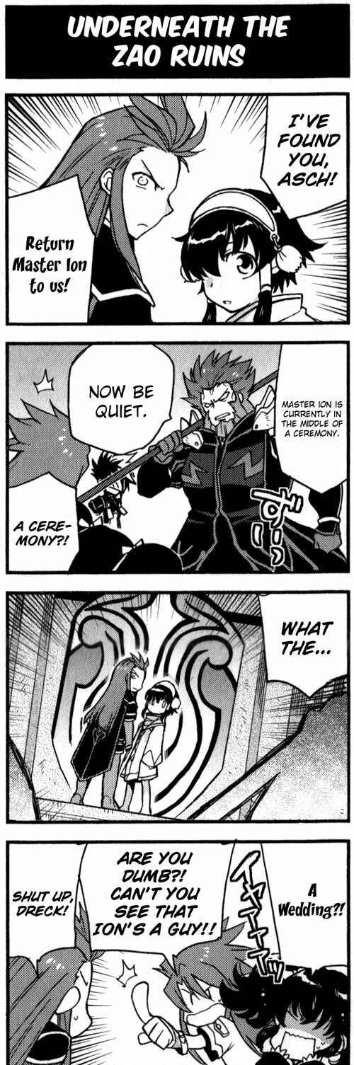 Page 1 Chapter 52 Tales of the Abyss 4koma Kings