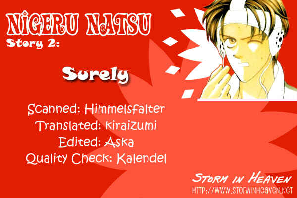 Page 1 Chapter 2 Nigeru Natsu