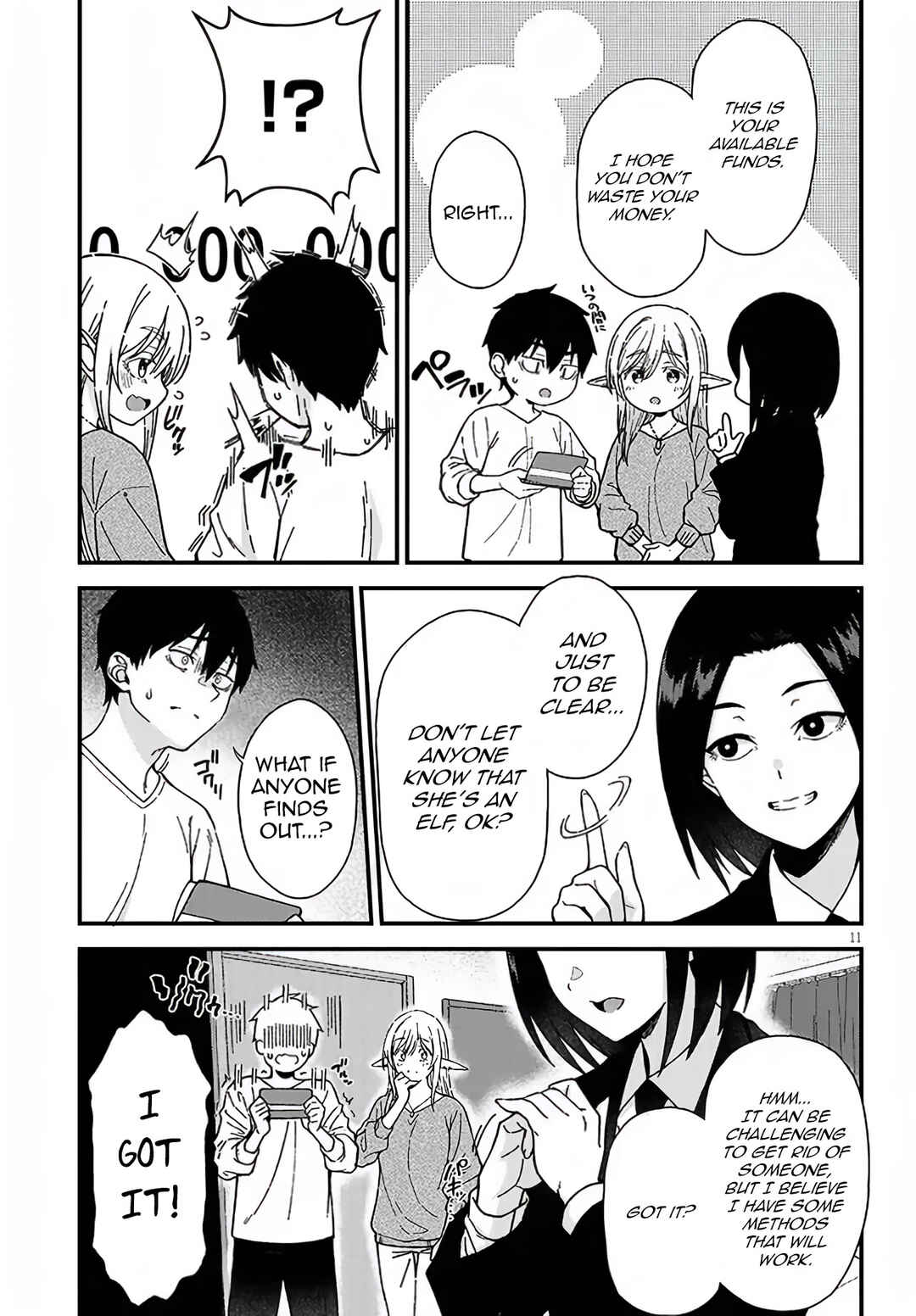 Page 11 Chapter 2 Isekai Kara Kita Elf to Tomo ni Sugosu Nichijou