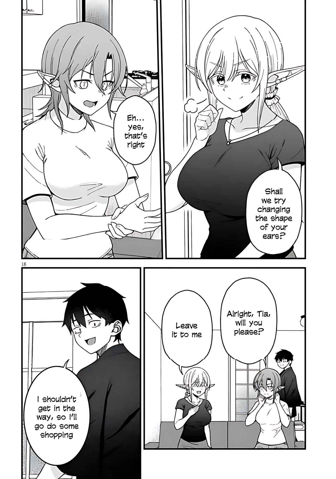 Page 20 Chapter 8 Isekai Kara Kita Elf to Tomo ni Sugosu Nichijou