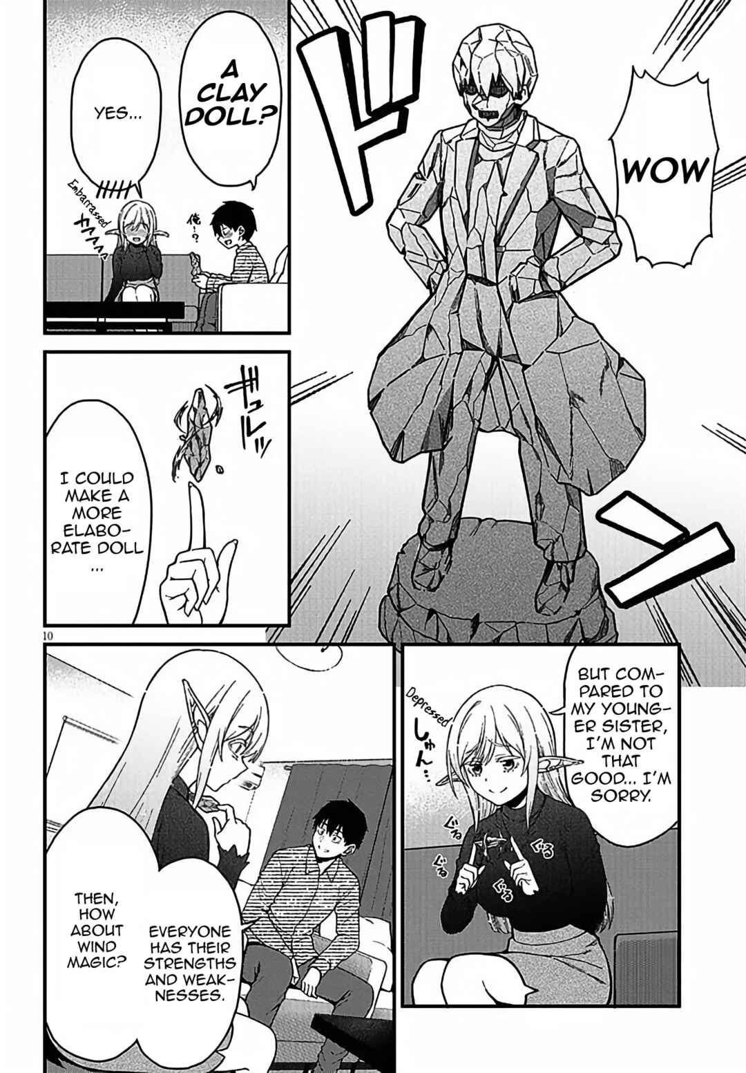 Page 10 Chapter 3 Isekai Kara Kita Elf to Tomo ni Sugosu Nichijou