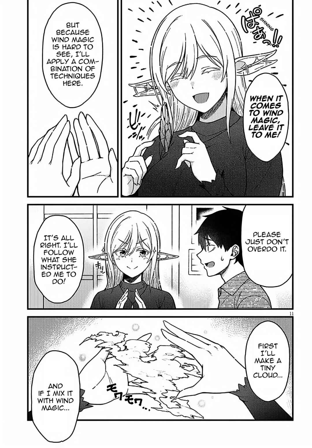 Page 11 Chapter 3 Isekai Kara Kita Elf to Tomo ni Sugosu Nichijou
