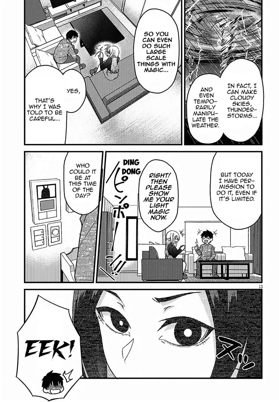 Page 13 Chapter 3 Isekai Kara Kita Elf to Tomo ni Sugosu Nichijou