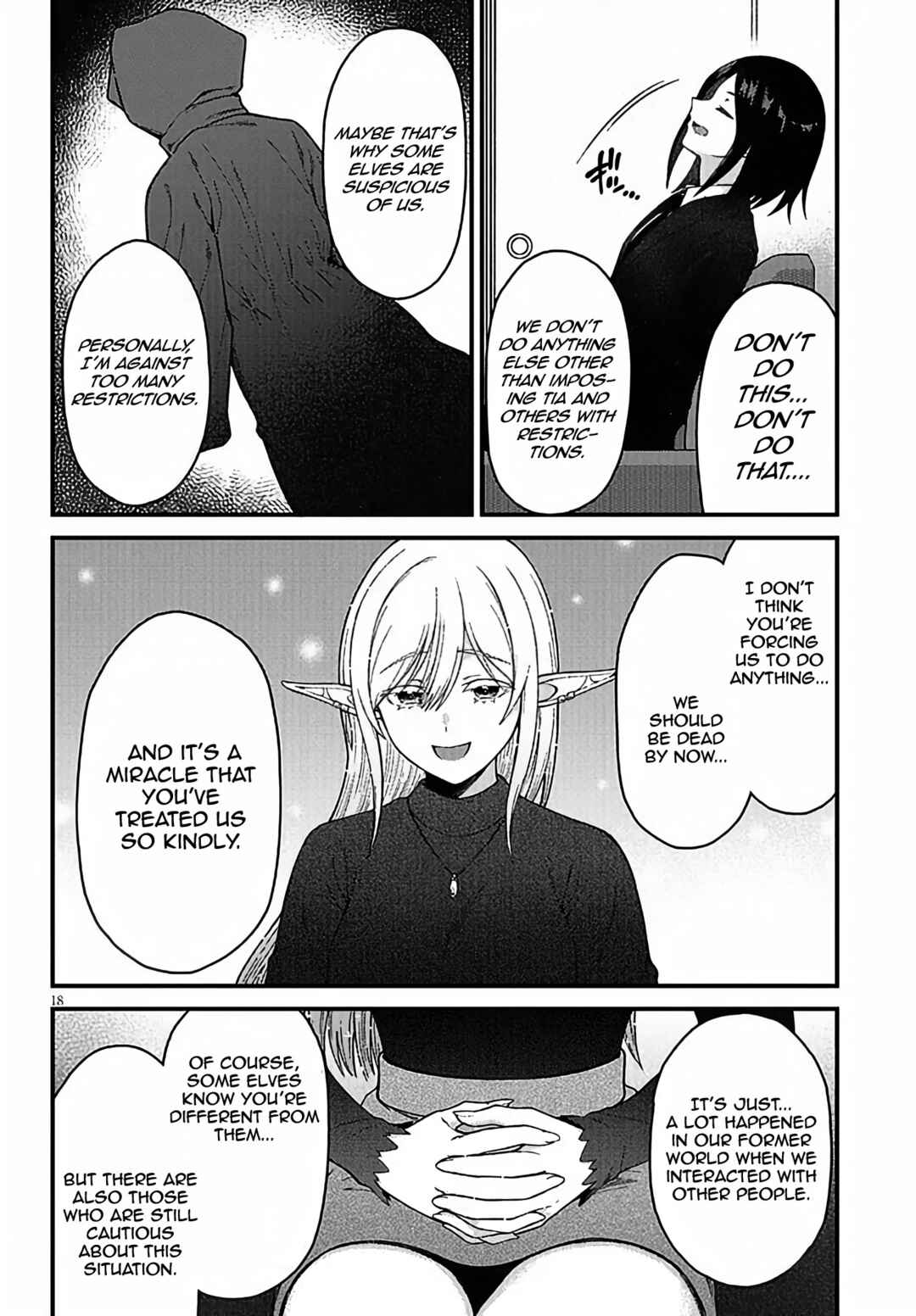 Page 18 Chapter 3 Isekai Kara Kita Elf to Tomo ni Sugosu Nichijou