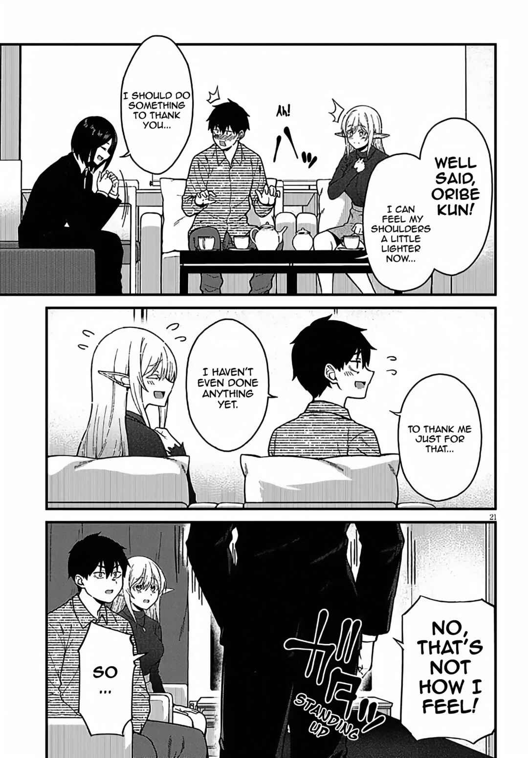 Page 21 Chapter 3 Isekai Kara Kita Elf to Tomo ni Sugosu Nichijou