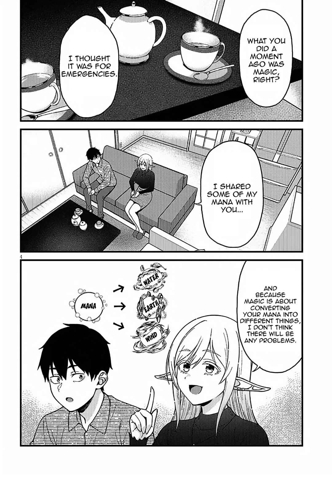 Page 4 Chapter 3 Isekai Kara Kita Elf to Tomo ni Sugosu Nichijou