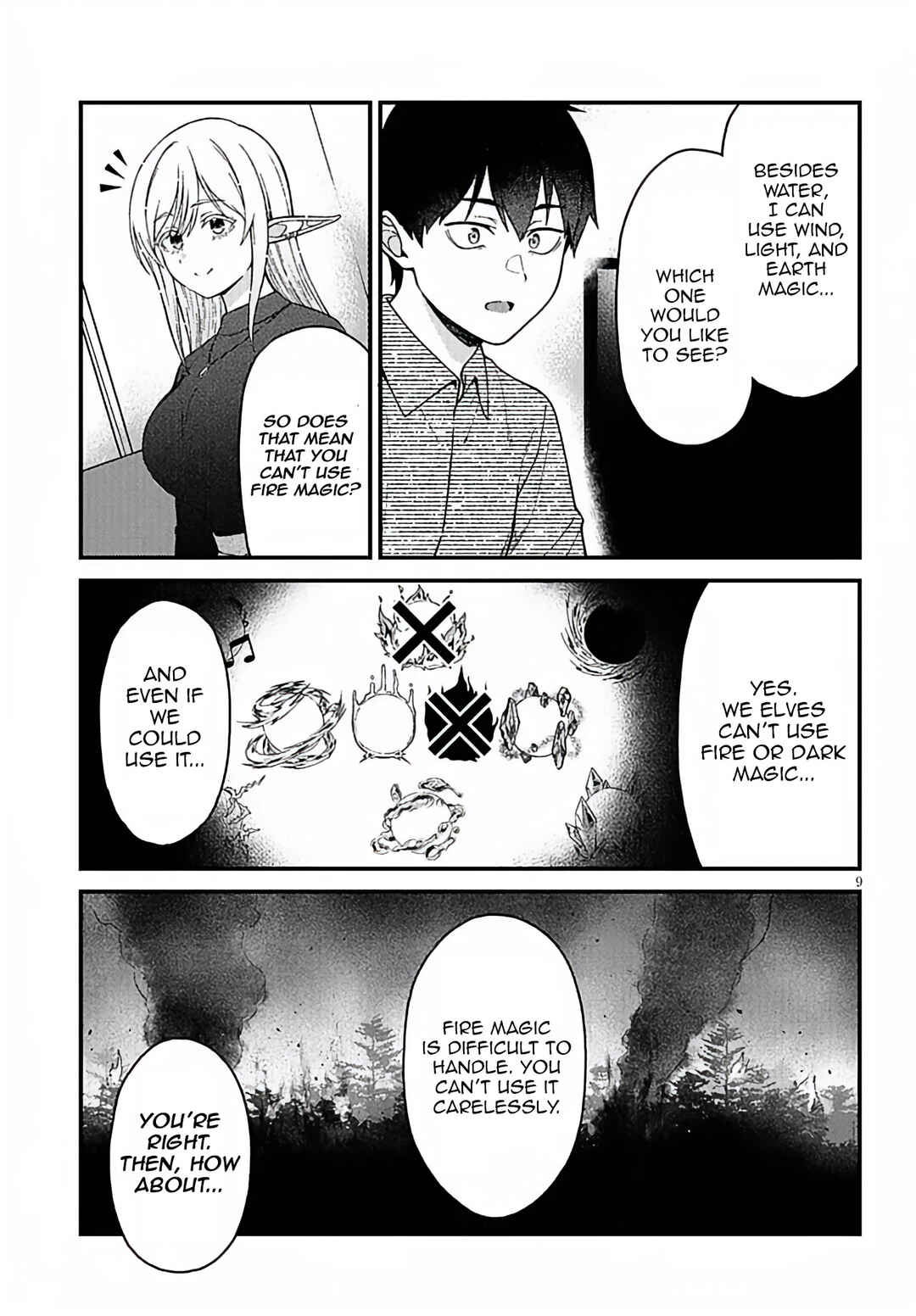 Page 9 Chapter 3 Isekai Kara Kita Elf to Tomo ni Sugosu Nichijou