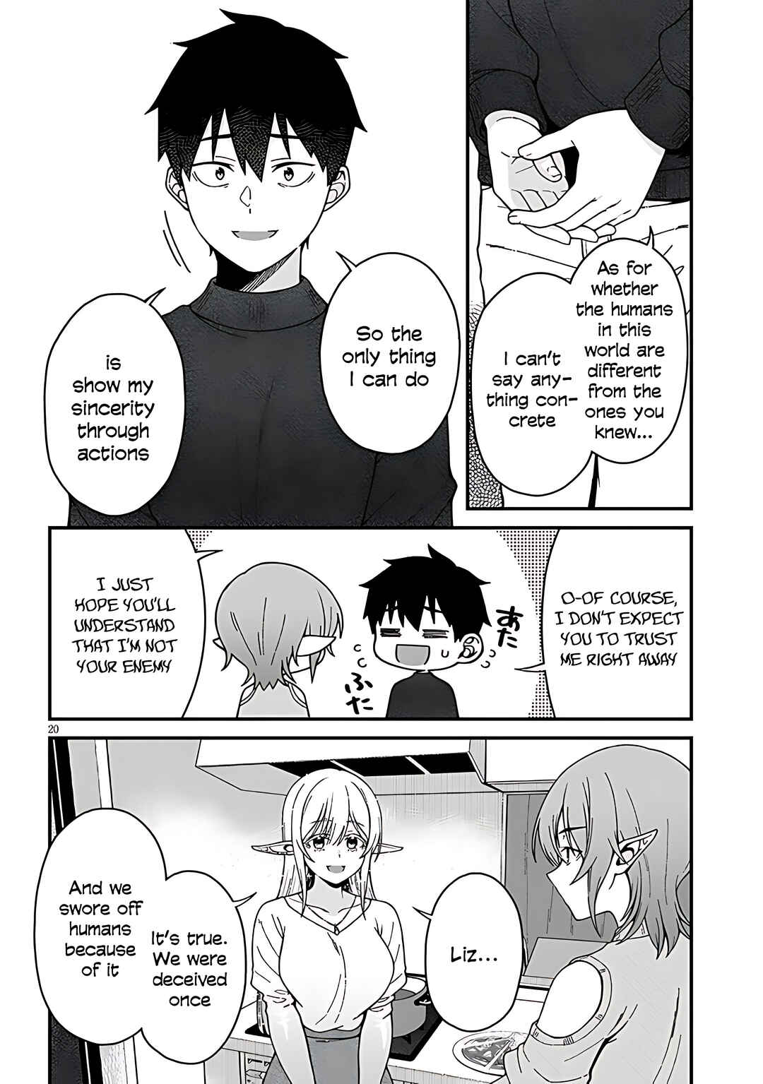 Page 22 Chapter 6 Isekai Kara Kita Elf to Tomo ni Sugosu Nichijou