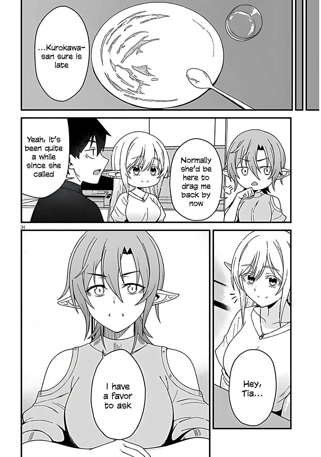 Page 36 Chapter 6 Isekai Kara Kita Elf to Tomo ni Sugosu Nichijou