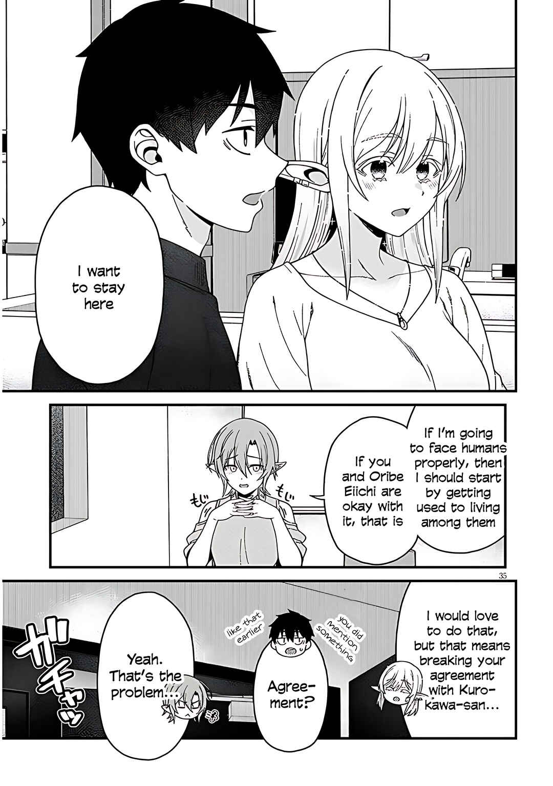 Page 37 Chapter 6 Isekai Kara Kita Elf to Tomo ni Sugosu Nichijou