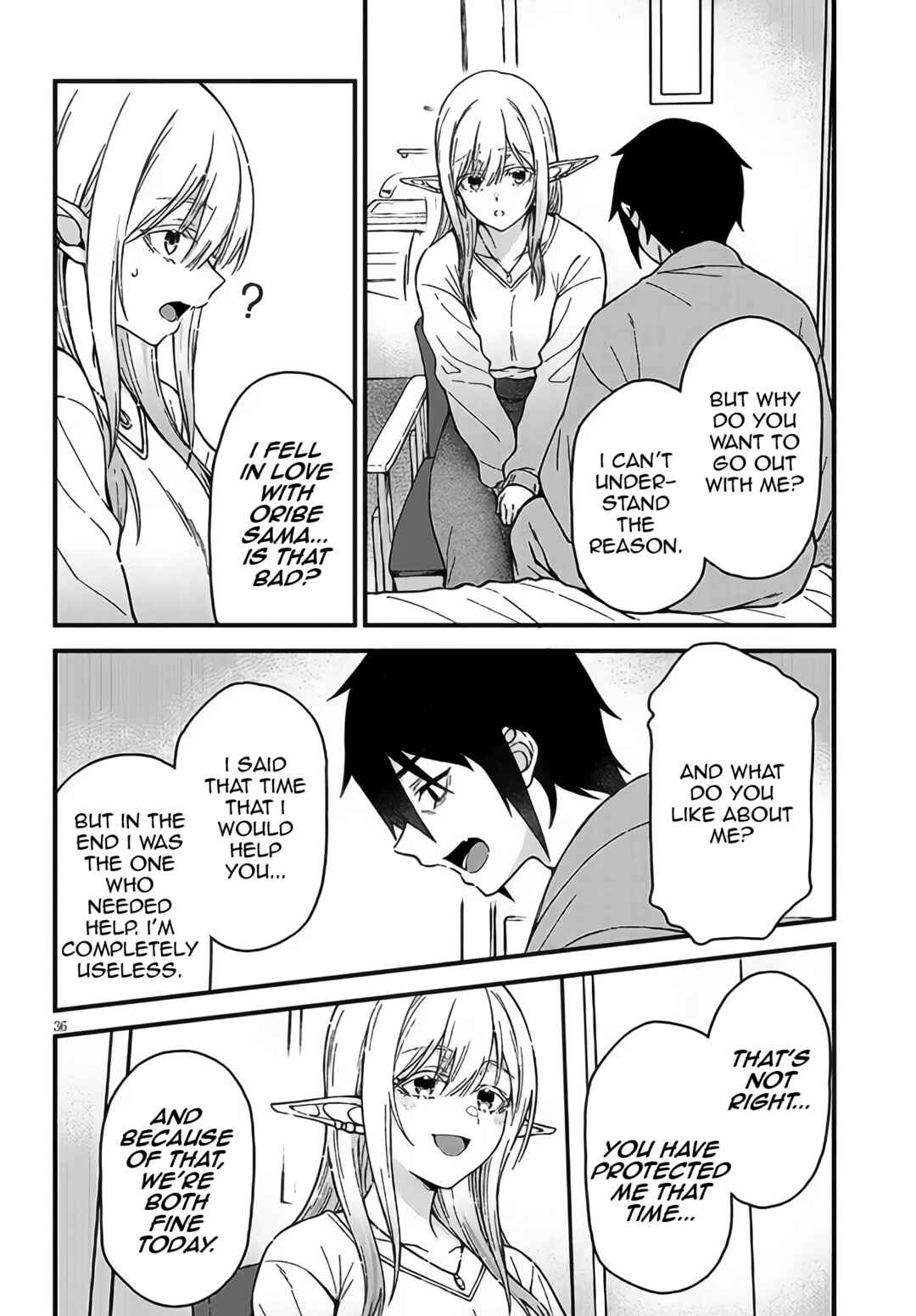 Page 35 Chapter 1 Isekai Kara Kita Elf to Tomo ni Sugosu Nichijou