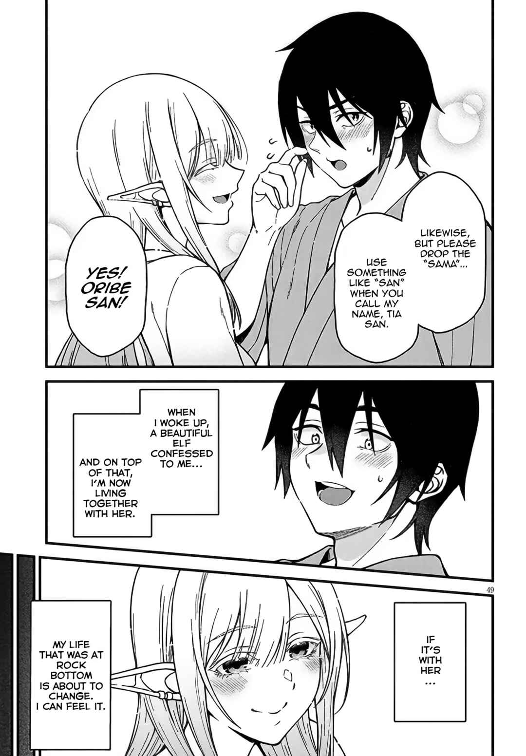 Page 48 Chapter 1 Isekai Kara Kita Elf to Tomo ni Sugosu Nichijou