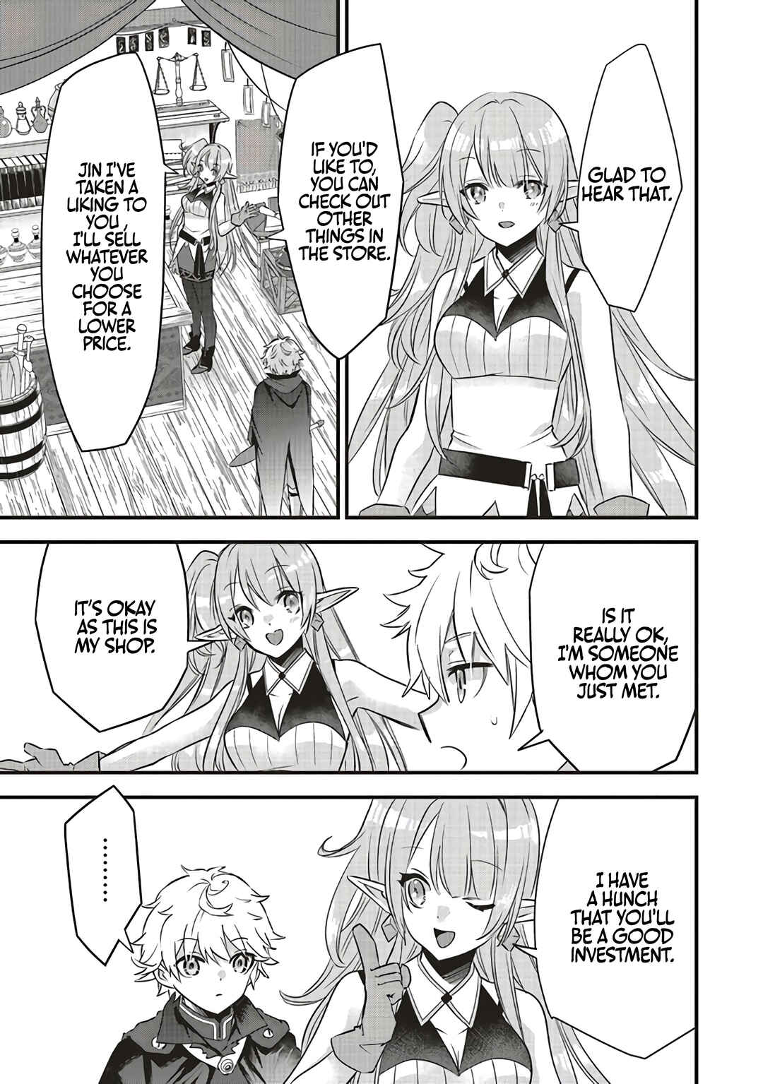 Page 8 Chapter 3.1 Saitei Chara ni Tensei shita Ore wa Ikinokoritai