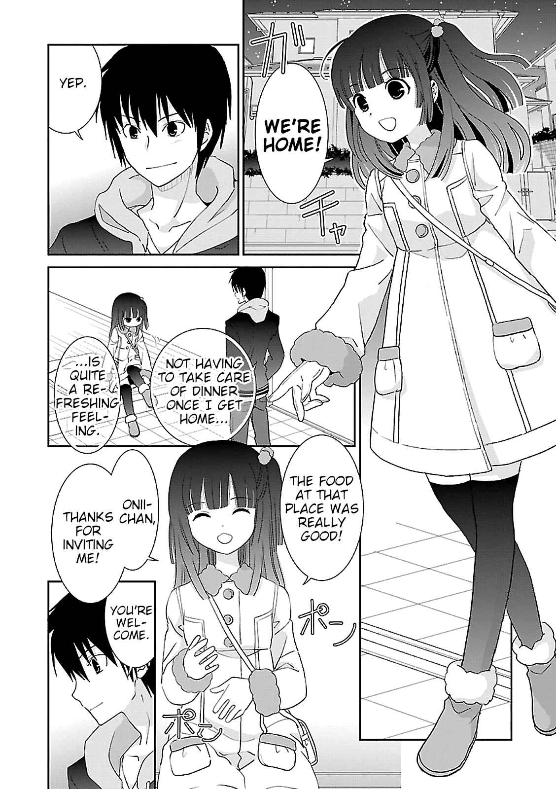 Page 4 Chapter 50 Saikin, Imouto no Yousu ga Chotto Okashiinda ga.