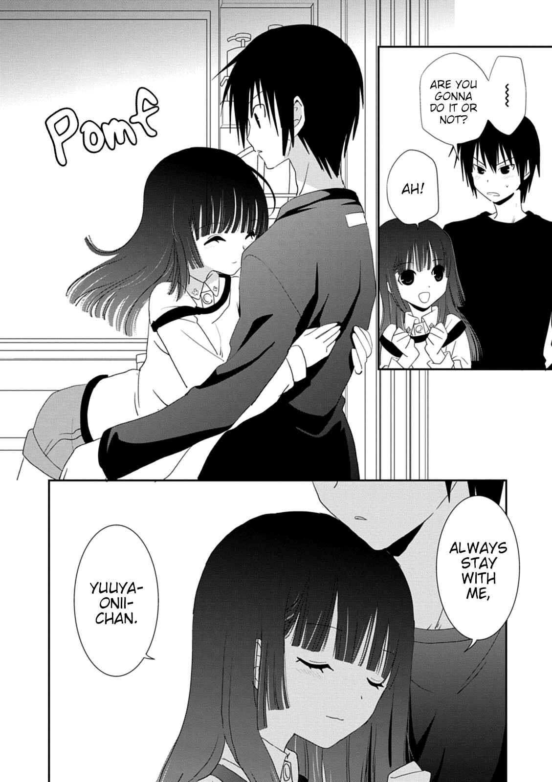 Page 10 Chapter 33 Saikin, Imouto no Yousu ga Chotto Okashiinda ga.