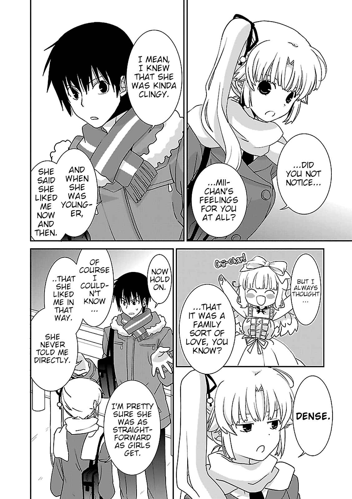Page 12 Chapter 48 Saikin, Imouto no Yousu ga Chotto Okashiinda ga.