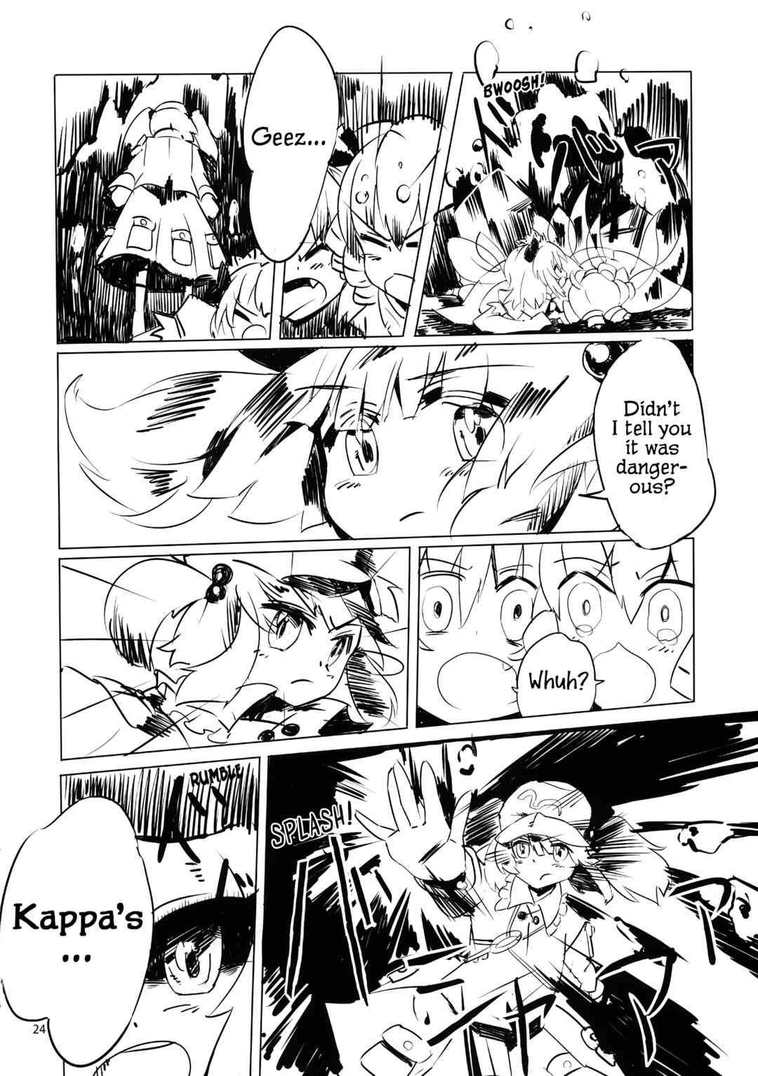 Page 23 Chapter Unknown_5304 Touhou - Nitori no Ashita wa Pororoca (Doujinshi)
