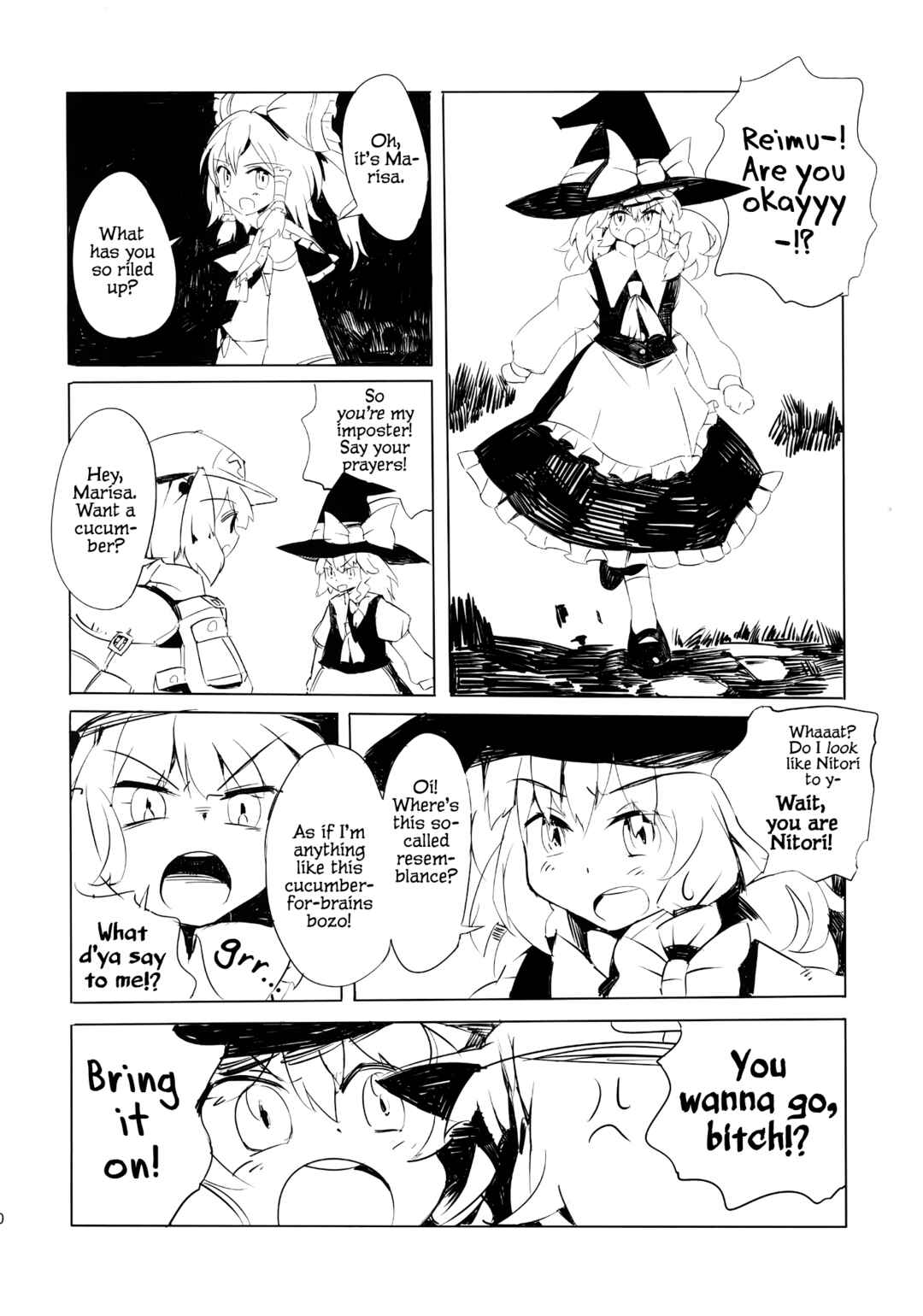 Page 9 Chapter Unknown_5304 Touhou - Nitori no Ashita wa Pororoca (Doujinshi)