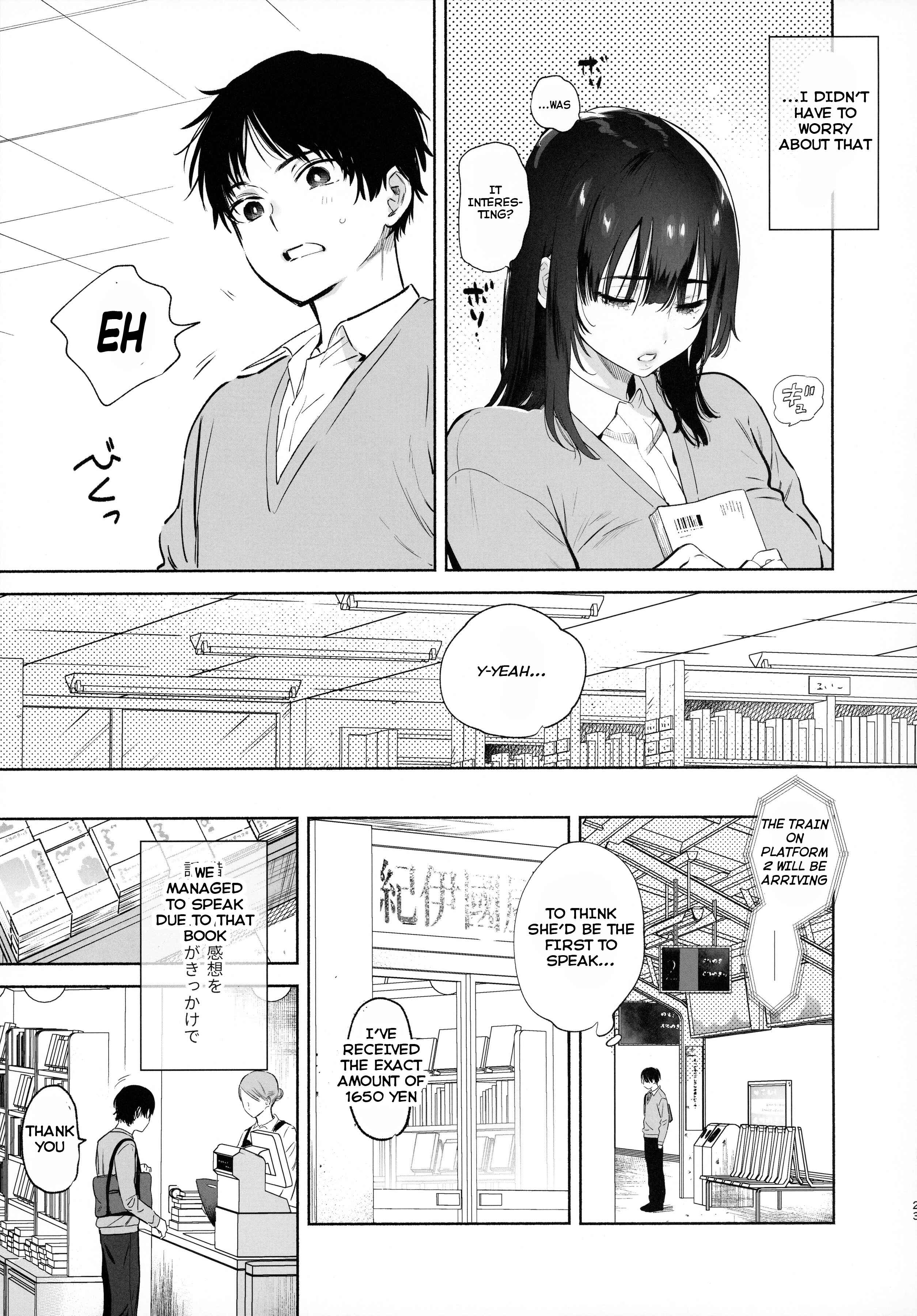 Page 22 Chapter 1.1 Mukuchi na Tosho Iin to Sex Zuke.