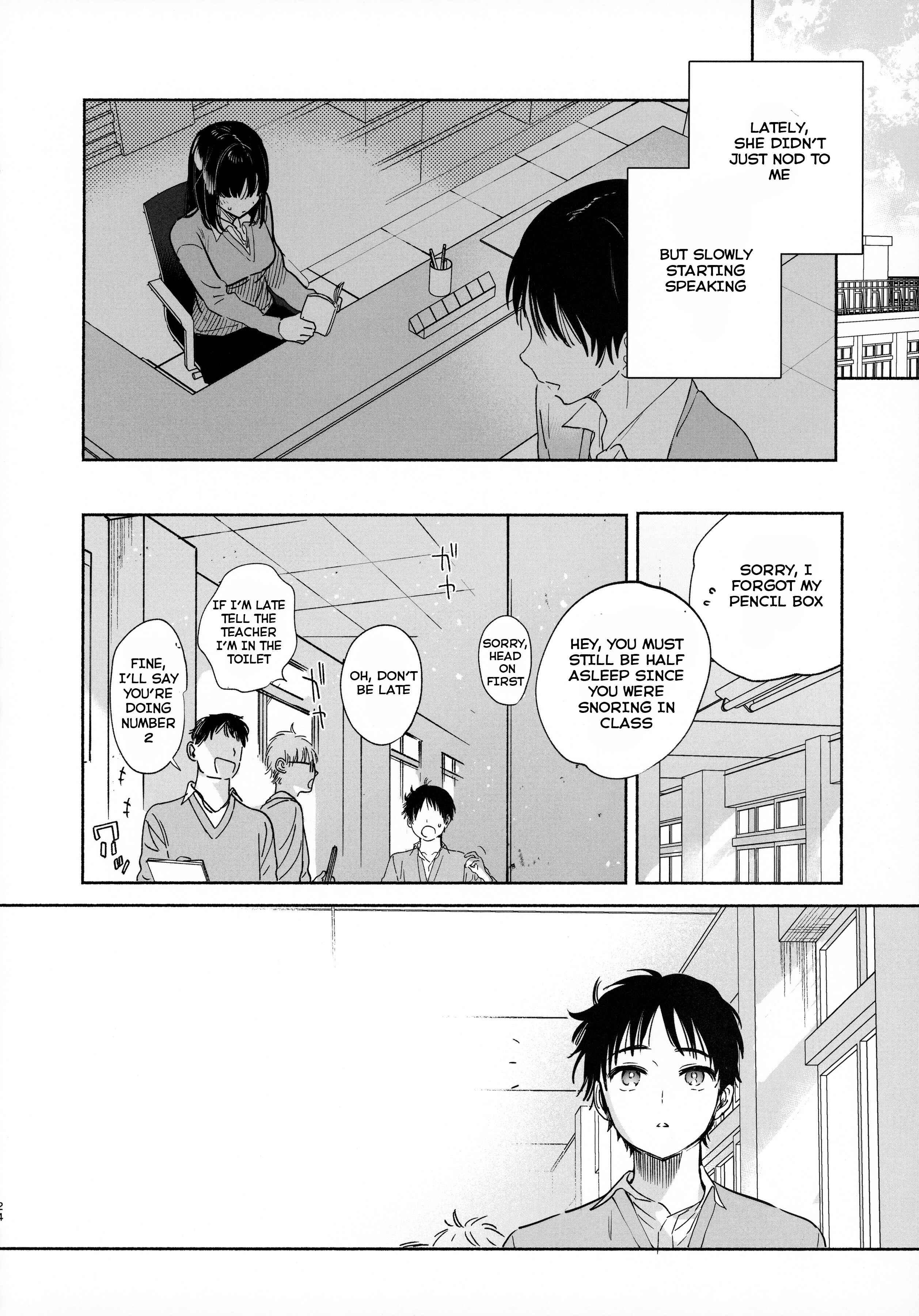 Page 1 Chapter 1.2 Mukuchi na Tosho Iin to Sex Zuke.