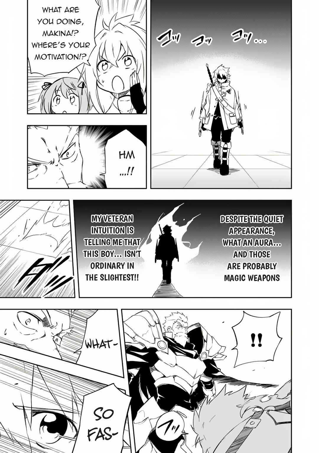 Page 12 Chapter 11.1 Zako ni wa Kaji ga Oniai da www to Iwareta Kaji Level 9999 no Ore, Tsuihousareta no de Boukensha ni Tenshokusuru ~Saikyou Buki de Musou Shinagara Guild de Tanoshiku Kurashimasu~