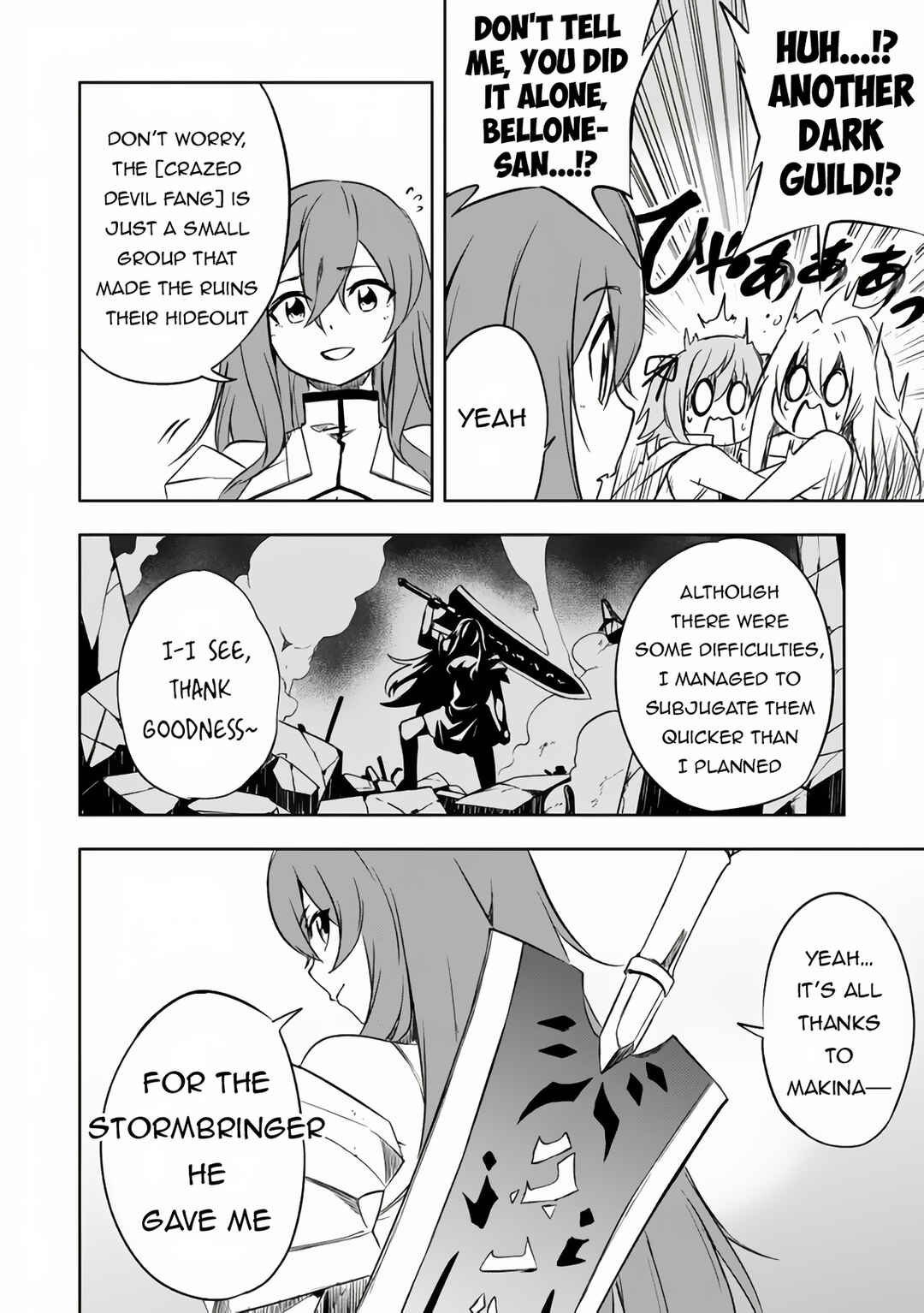 Page 9 Chapter 9.2 Zako ni wa Kaji ga Oniai da www to Iwareta Kaji Level 9999 no Ore, Tsuihousareta no de Boukensha ni Tenshokusuru ~Saikyou Buki de Musou Shinagara Guild de Tanoshiku Kurashimasu~