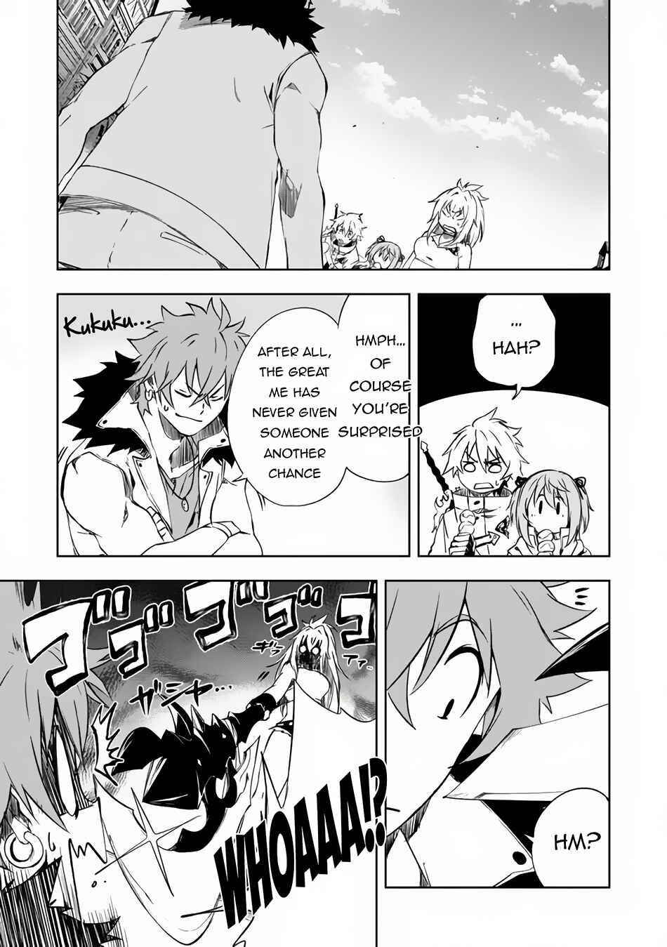 Page 4 Chapter 9.1 Zako ni wa Kaji ga Oniai da www to Iwareta Kaji Level 9999 no Ore, Tsuihousareta no de Boukensha ni Tenshokusuru ~Saikyou Buki de Musou Shinagara Guild de Tanoshiku Kurashimasu~