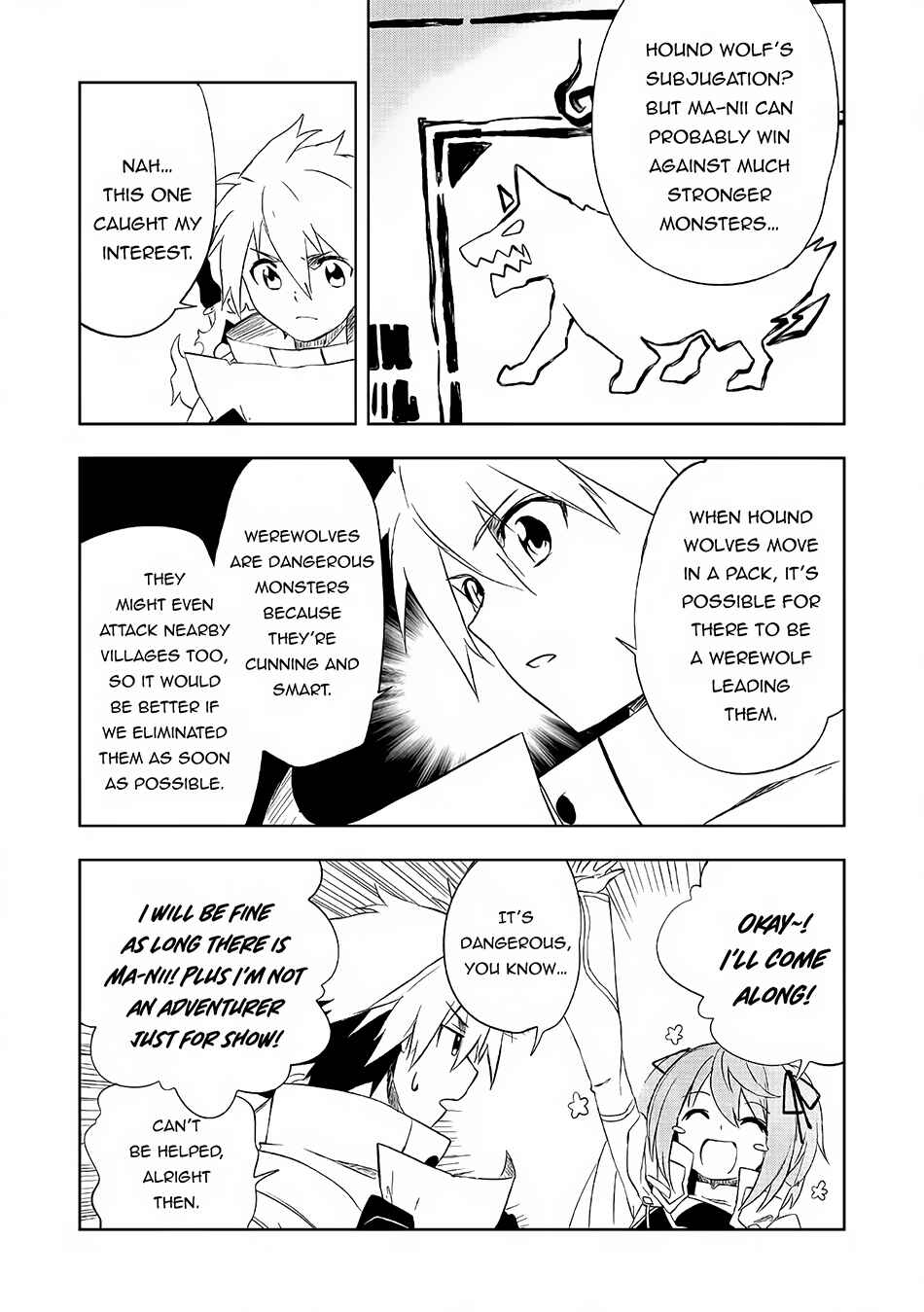 Page 4 Chapter 3.1 Zako ni wa Kaji ga Oniai da www to Iwareta Kaji Level 9999 no Ore, Tsuihousareta no de Boukensha ni Tenshokusuru ~Saikyou Buki de Musou Shinagara Guild de Tanoshiku Kurashimasu~