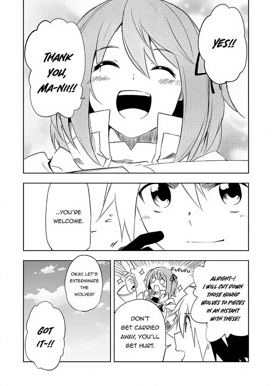 Page 8 Chapter 3.1 Zako ni wa Kaji ga Oniai da www to Iwareta Kaji Level 9999 no Ore, Tsuihousareta no de Boukensha ni Tenshokusuru ~Saikyou Buki de Musou Shinagara Guild de Tanoshiku Kurashimasu~